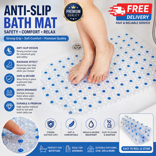 Non slip bath mat extra - non,