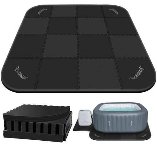Inflatable hot tub mat - tub,