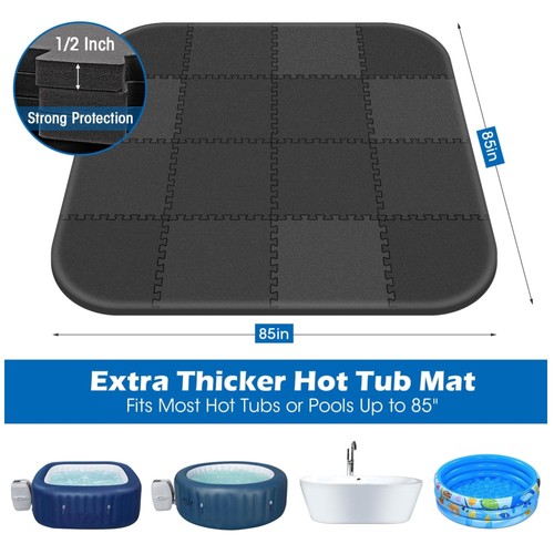 Hot tub flooring protector - hot,
