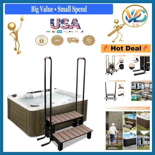 Wood pool hot tub - hot,